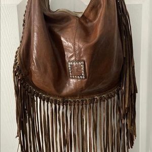 Campomaggi Fringe Shoulder Bag/Purse